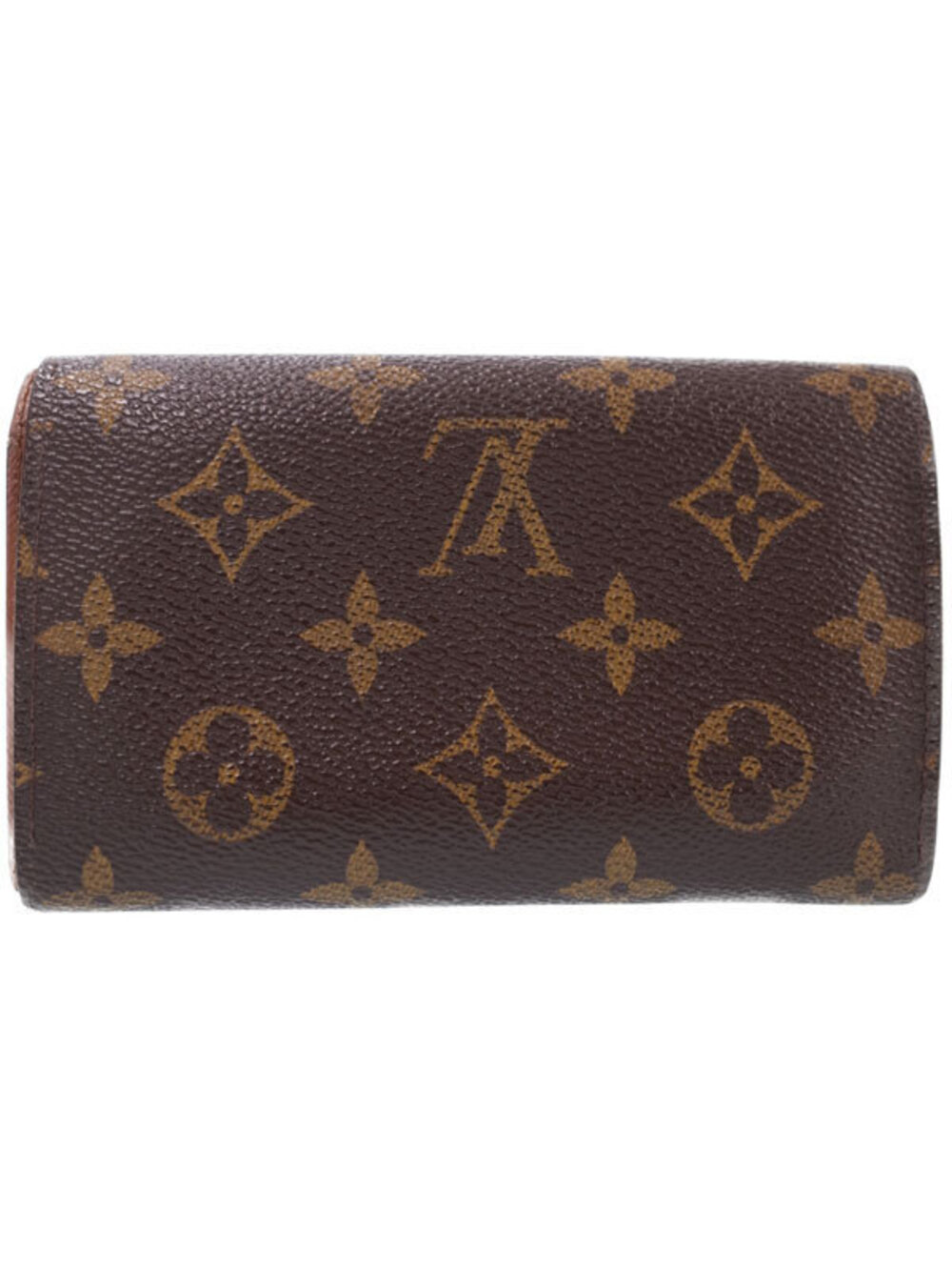 Louis Vuitton Wallet Monogram Billet Monnaie Tresor fold Porte Bi Brown